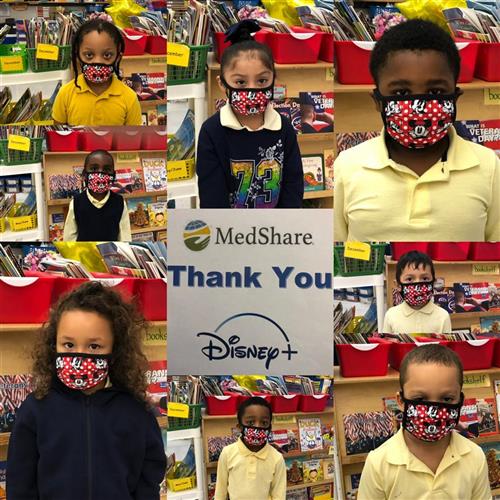 centennial students with medicare masks 